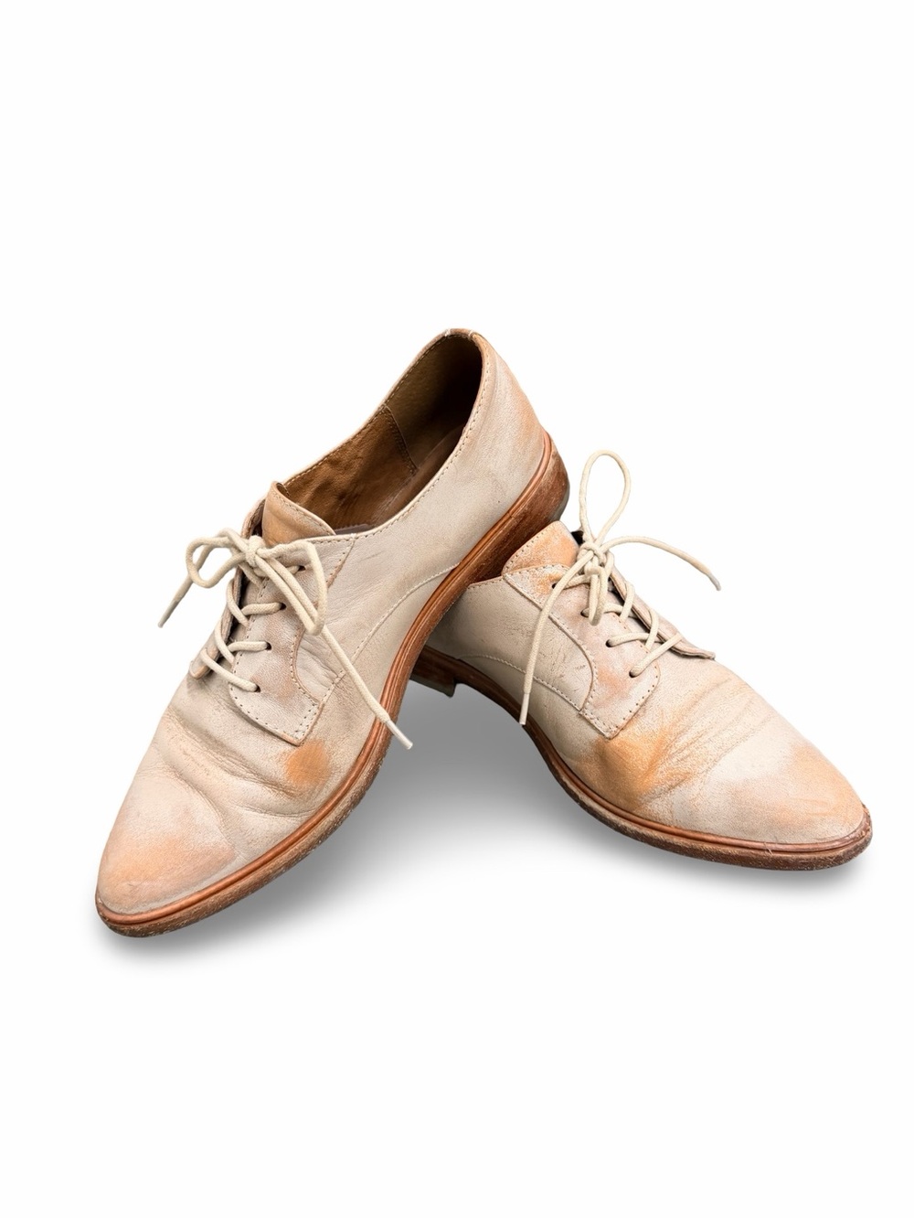 Frye Women’s Cream Emory Oxfords Size 8.5 - Picture 6 of 8